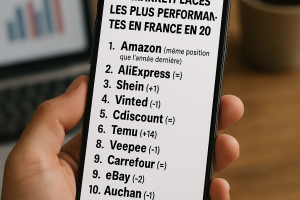 E-commerce 2024 : Amazon toujours au sommet, Shein grimpe, et la France résiste (tant bien que mal)